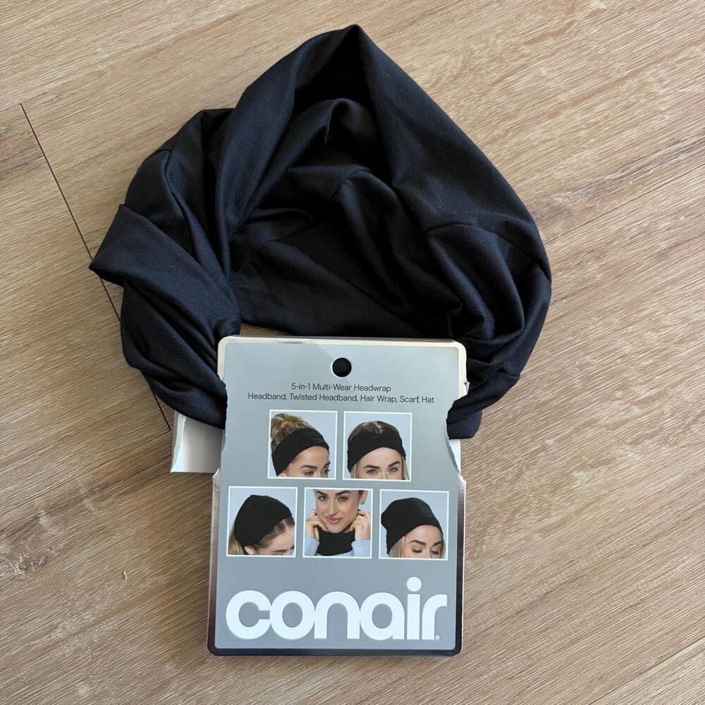Unbranded Women's Black and Grey Hair-accessories